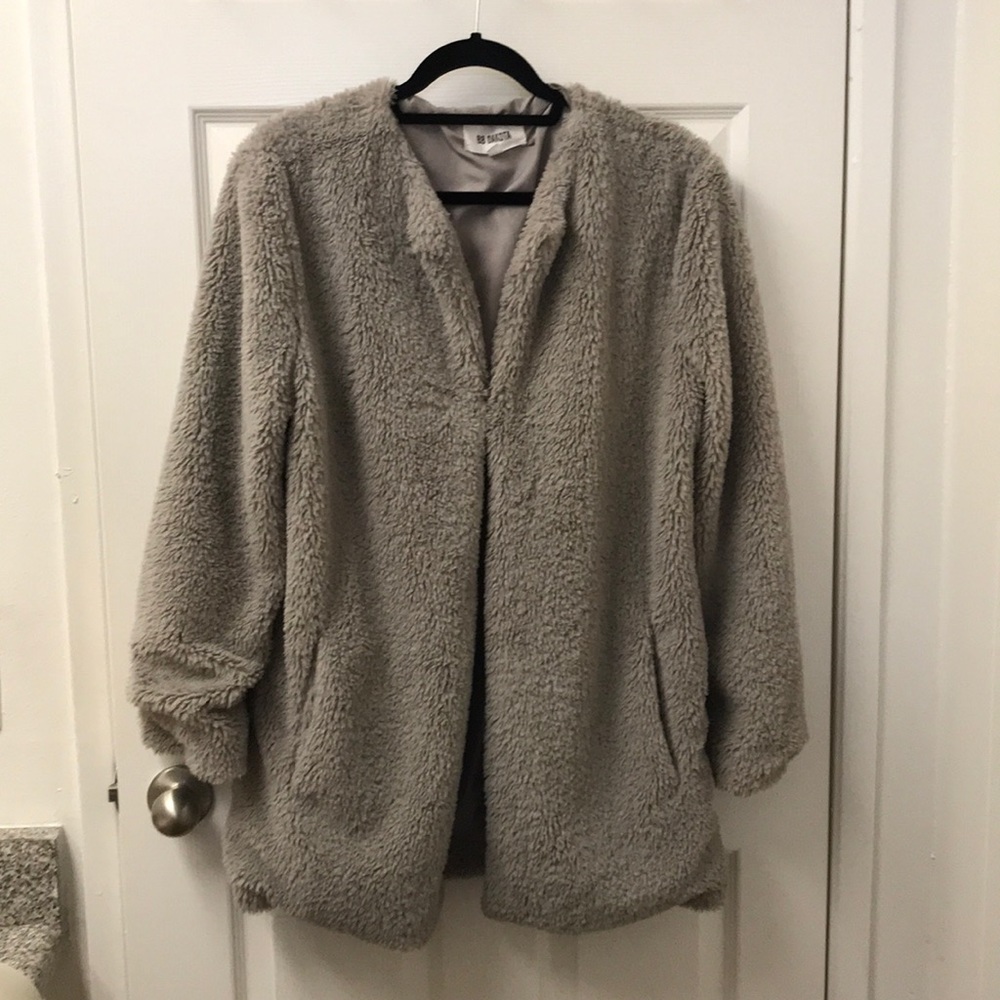 BB Dakota fuzzy jacket